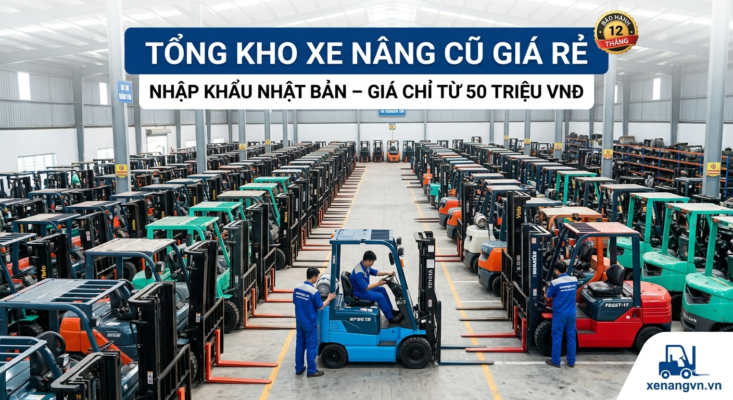 xe nâng cũ giá rẻ