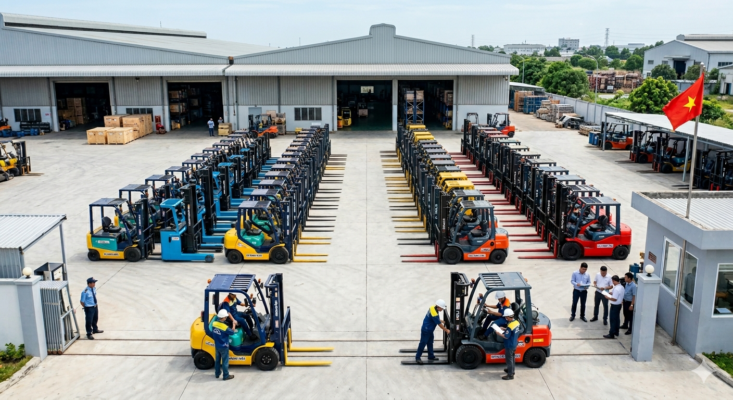 cho thuê xe nâng hàng