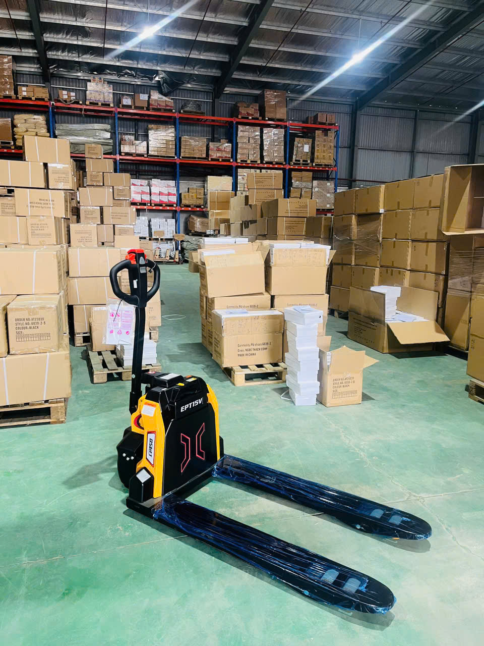 Xe nâng tay điện